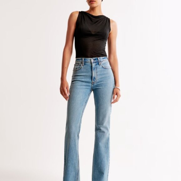 Abercrombie & Fitch - vintage flare high rise 4 short - Picture 1 of 4